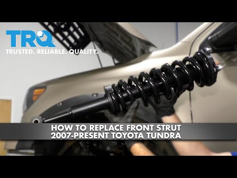 How to Replace Front Strut 2007-Present Toyota Tundra