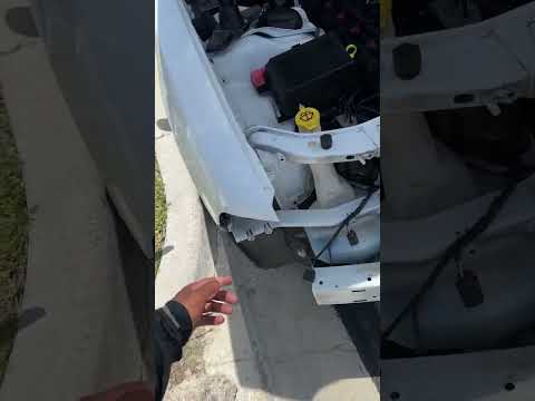 Bumper swap 2011-2014 being converted to 2015+ #dodgecharger
