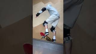 Older skater at the age of 55 ripping the vert