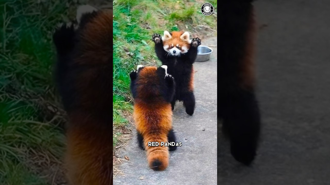 Red Panda 🐼 The Cutest Self-Defense Tactic!