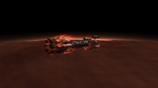 Dunashot 2: Jebediah Kerman Aerobrakes into Dunan Orbit.