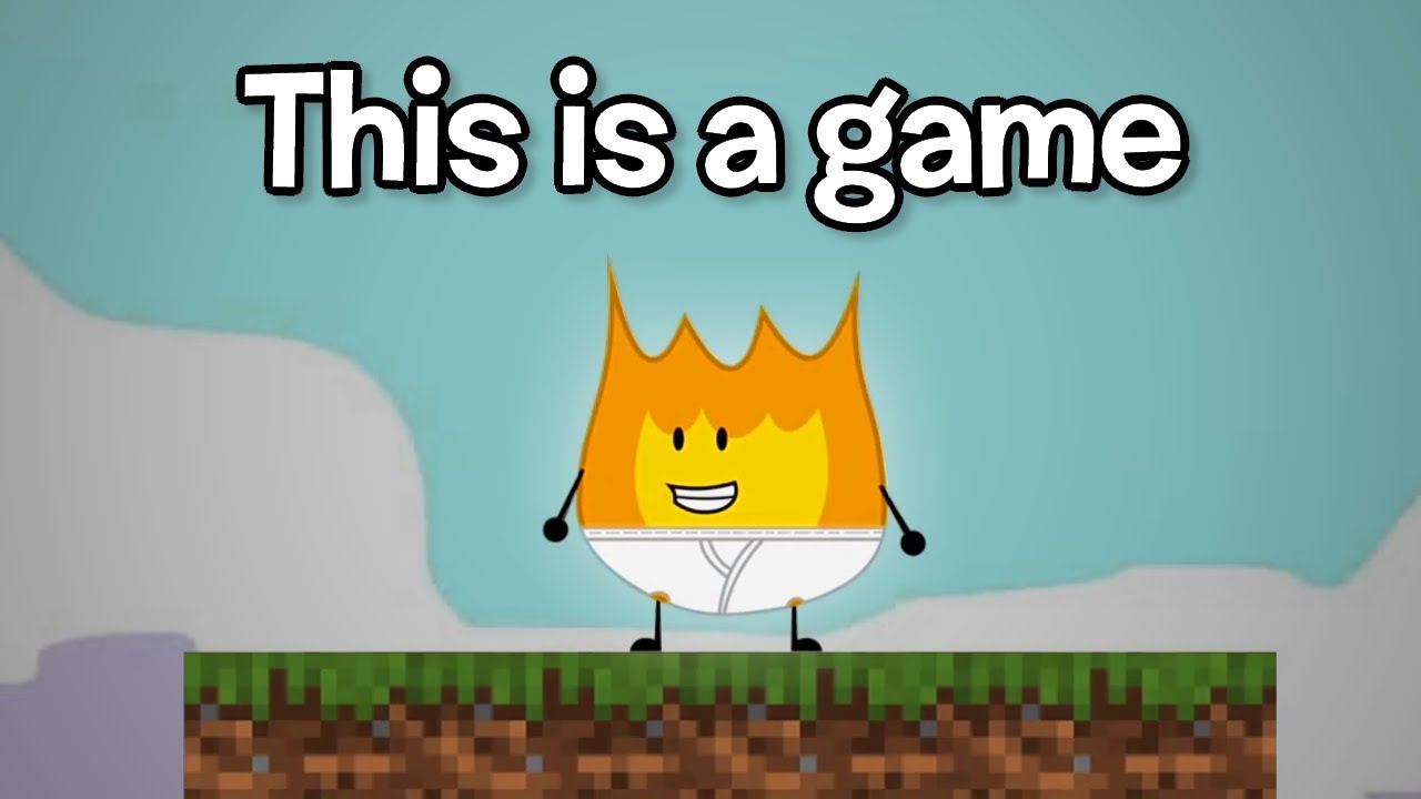 Playing itch io BFDI Games