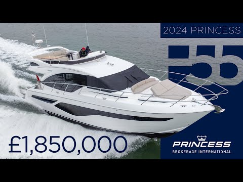 2024 Princess F55 Video