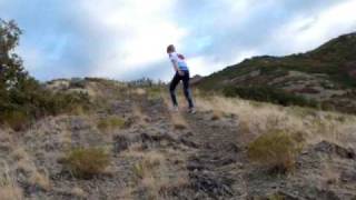 preview picture of video 'Agony Hill, Utah: Solo, trail run'