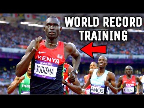 DAVID RUDISHA TRAINING - 800m Training