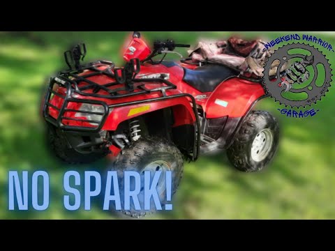 Arctic Cat 400 4x4 with no spark!!