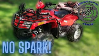 Arctic Cat 400 4x4 with no spark!!