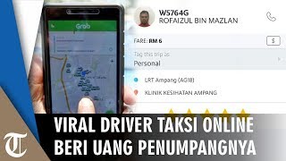 Viral Driver Taksi Online Gratiskan dan Bayari Pengobatan Penumpangnya yang Lupa Membawa Dompet