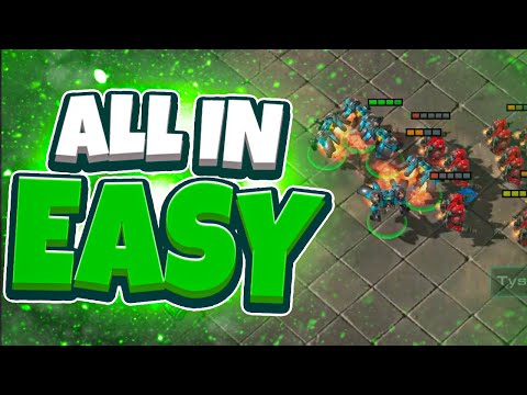 Reaper ALL IN - How to play for beginners - Bronze to Master SC2 Terran