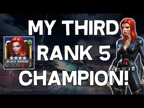 My Third Rank 5 Champion! - Rank Up & Gameplay - Marvel Contest Of Champions