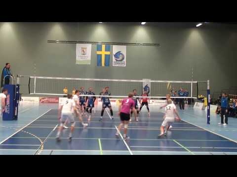 Linkoping VC vs Falkenbergs VBK-(White Shirt #10 Setter)
