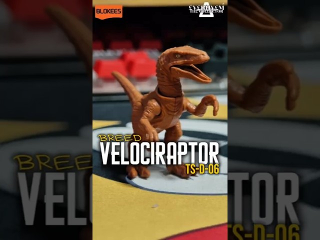 Vídeo relacionado con Jurassic World Velociraptor fuerza feroz Dinosaurio articulado, figura de juguete para niños (Mattel GWN32)