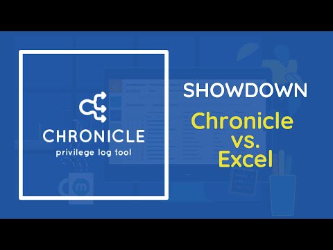 Compare Chronicle for Relativity to working in Excel.