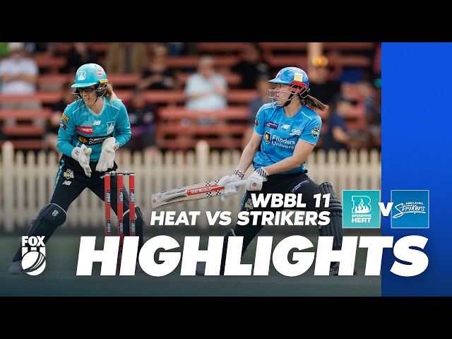 Brisbane Heat vs Adelaide Strikers | WBBL11 | Full Match Highlights I Fox Cricket Brisbane Heat vs Adelaide Strikers | WBBL11 | Full Match Highlights I Fox Cricket