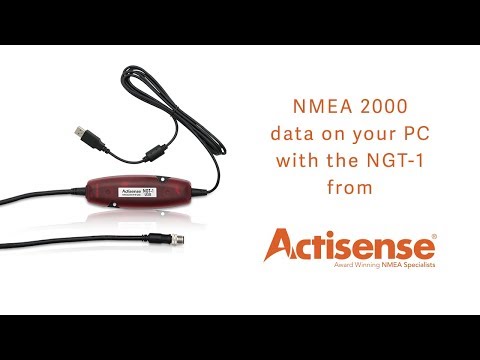 NMEA 2000 on your PC with the NGT-1
