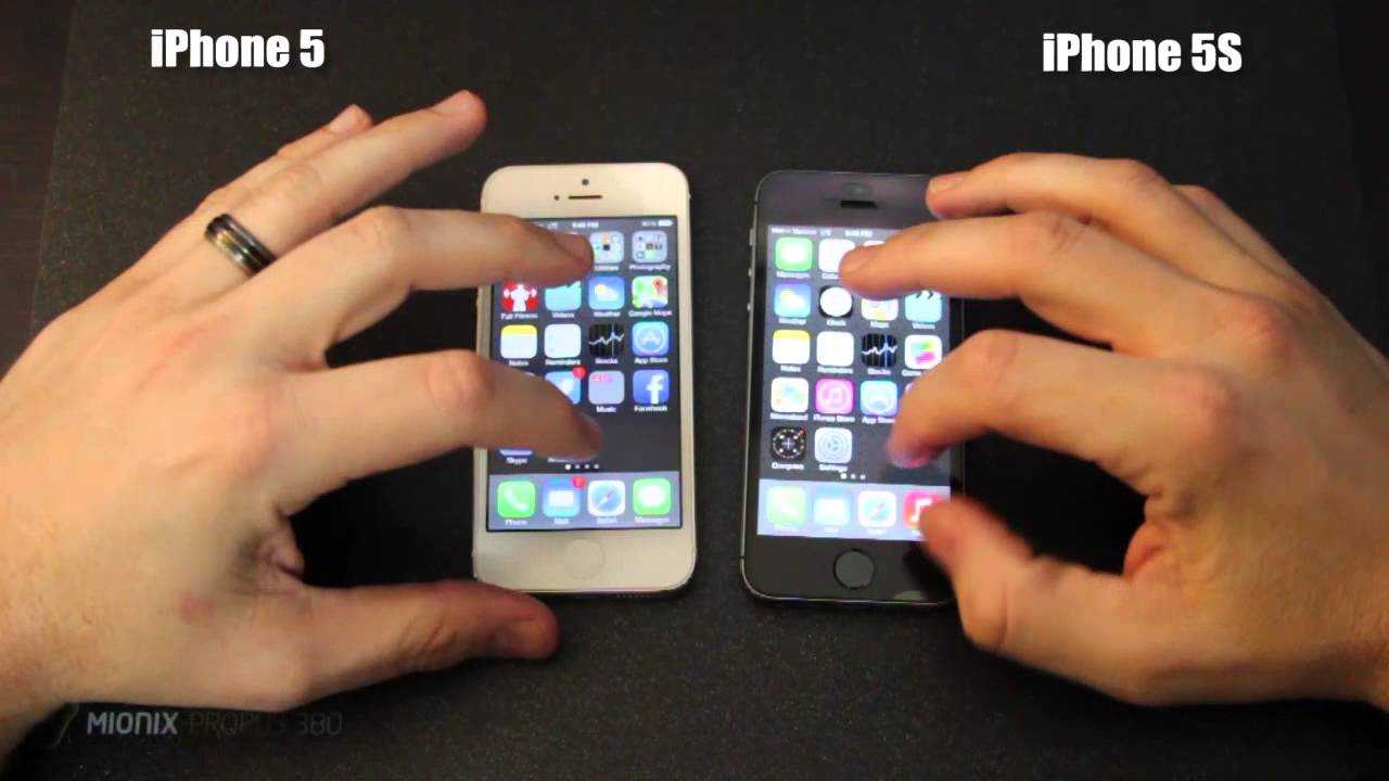 iPhone 5 vs iPhone 5S Speed Test - A7 Processor vs A6 Processor Benchmark