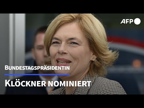 Klöckner soll Bundestagspräsidentin werden | AFP