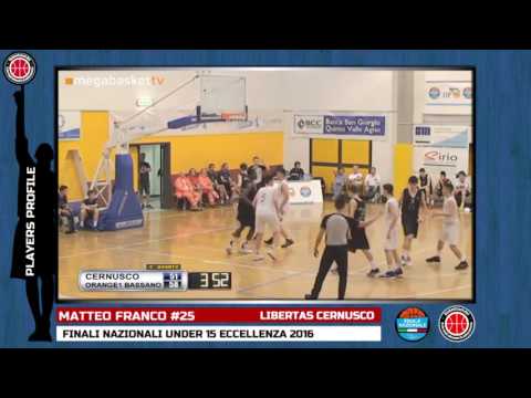 Players Profile: Franco Matteo - Finali Nazionali U15 - 2016