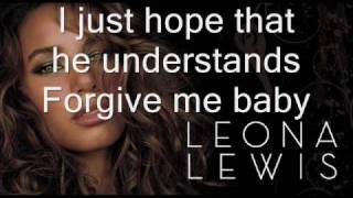 Forgive Me Leona Lewis Lyrics