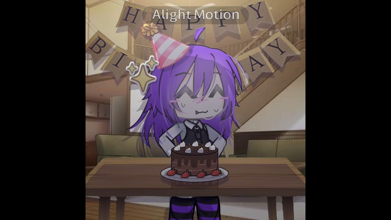 🎉HBDฮะะ🎂❗@yamiSo9523 #ฟีดดシ #gacha #อย่าดร่าม่า #gachalife