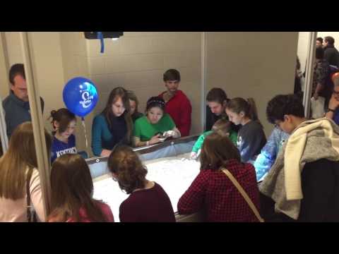 AR Sandbox at UK E-Day