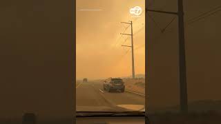 Residents evacuate as Hawk fire spreads rapidly near Reno