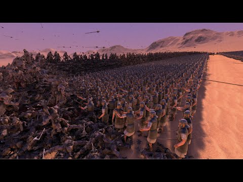 FIVE LINES OF ROMAN ARCHERS VS WILD MEN - UEBS MODS - Ultimate Epic Battle Simulator
