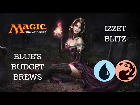 $20 Mtg budget decks - Blue/Red "Izzet Blitz" - Magic the Gathering decks for beginner's