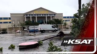 Santikos Palladium damaged after reported tornado on Wednesday morning