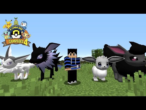 Completando a Pokedex #4 - Todas as evoluções do Eevee Spirit form - A Lenda dos Campeões 4