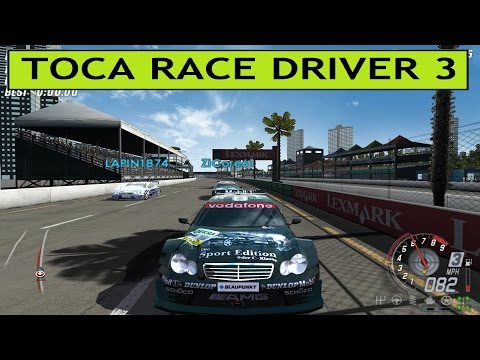 Toca Race Driver 3, V8 Supercars 3, PC Gameplay at Surfers' Paradise