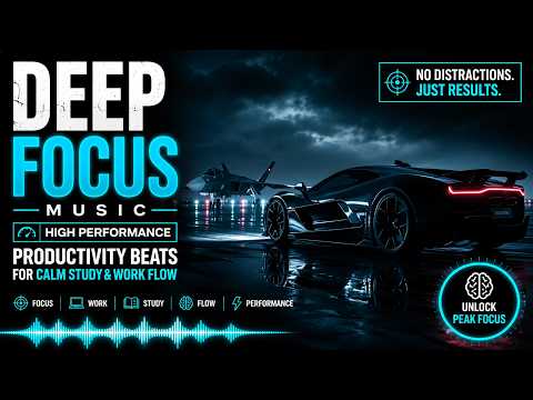 Deep Focus Music – Smooth Beats for Deep Work & Clear Thinking