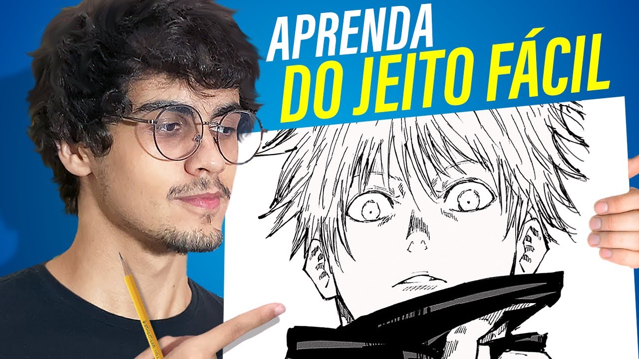 Como Desenhar MANGÁ Sendo INICIANTE do Zero!