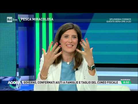 Chiara Appendino ospite ad Agorà - Rai 3 - 28/7/2023