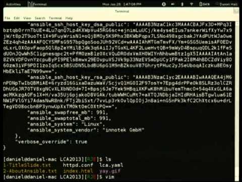 [Linux.conf.au 2013] - Configuration Management with Ansible