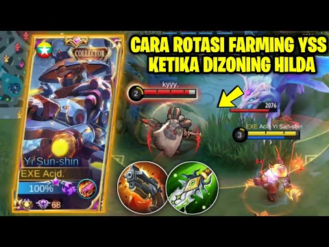 CARA FARMING YI SUN SHIN KETIKA DIZONING HILDA DI EARLY GAME | ROTASI FARMING YSS KETIKA DIRUSUH