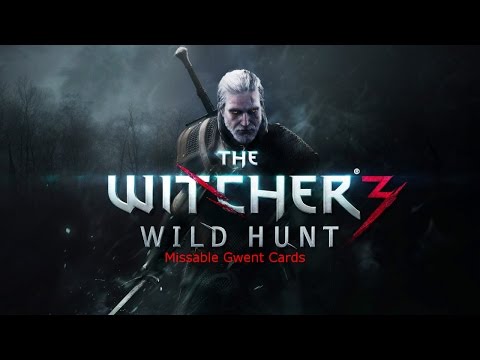The Witcher 3: Missable Gwent Cards (Card Collector)