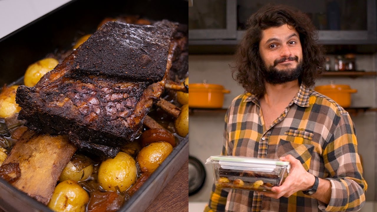 COSTELA DE BOI ASSADA COM BATATA | Mohamad Hindi | Receitas de Inverno
