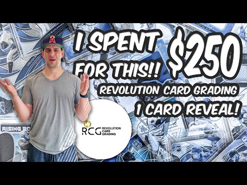 Revolution Card Grading RCG 1 of 1 Slab Design Reveal!