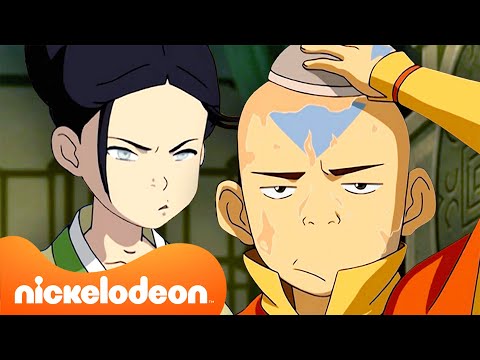 Avatar: The Last Airbender | Aang und Toph haben ein Problem beim Abendessen!  | Nickelodeon