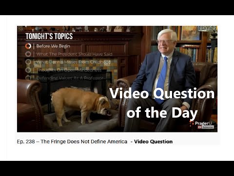 PragerU Fireside Chat 238: What Do I Remember from my Childhood?