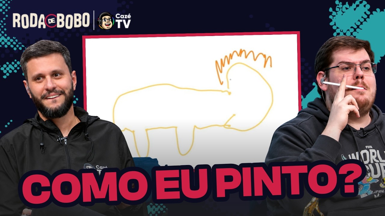 COMO EU PINTO? CAZÉ E LUIS ENFRENTAM BELT E DONAN EM UM NOVO DESAFIO! | RODA DE BOBO