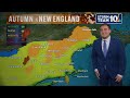 Preview Of Fall Foliage In Southern New England