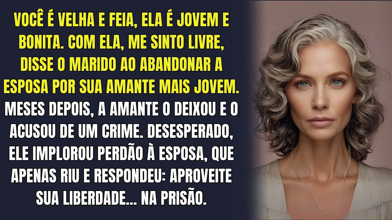 Marido abandonou a esposa após 12 anos por sua amante mais jovem, mas viu sua vida desmoronar.