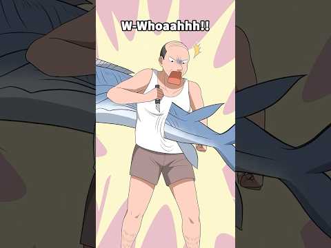 Scary Moment at Pool　#anime