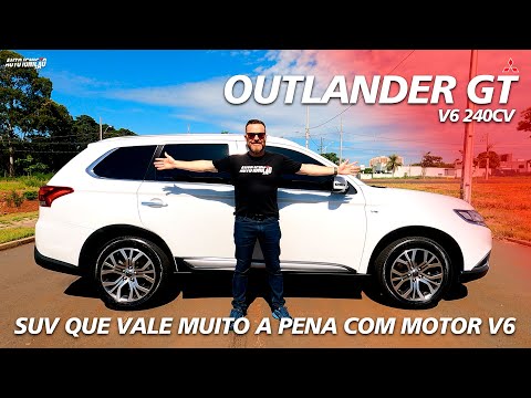MITSUBISHI OUTLANDER GT V6 - SUV Que Vale Muito A Pena Ter Na Garagem
