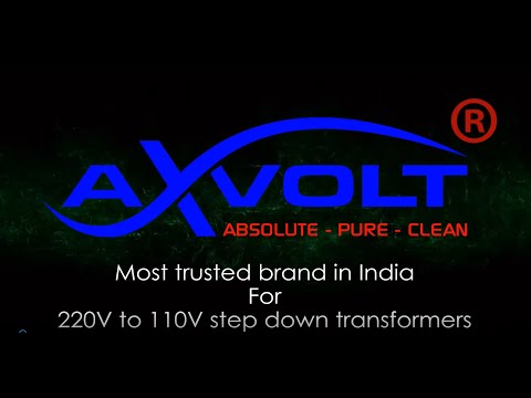 Axvolt Elite 1000w 220v To 110v Step Down Transformer