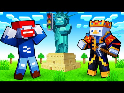 UNBELIEVABLE: I Built BenX XXL OP Gift in Minecraft!!