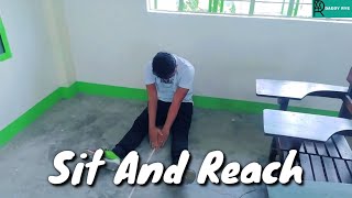 Sit and Reach (Physical Fitness Test Tagalog Explanation)