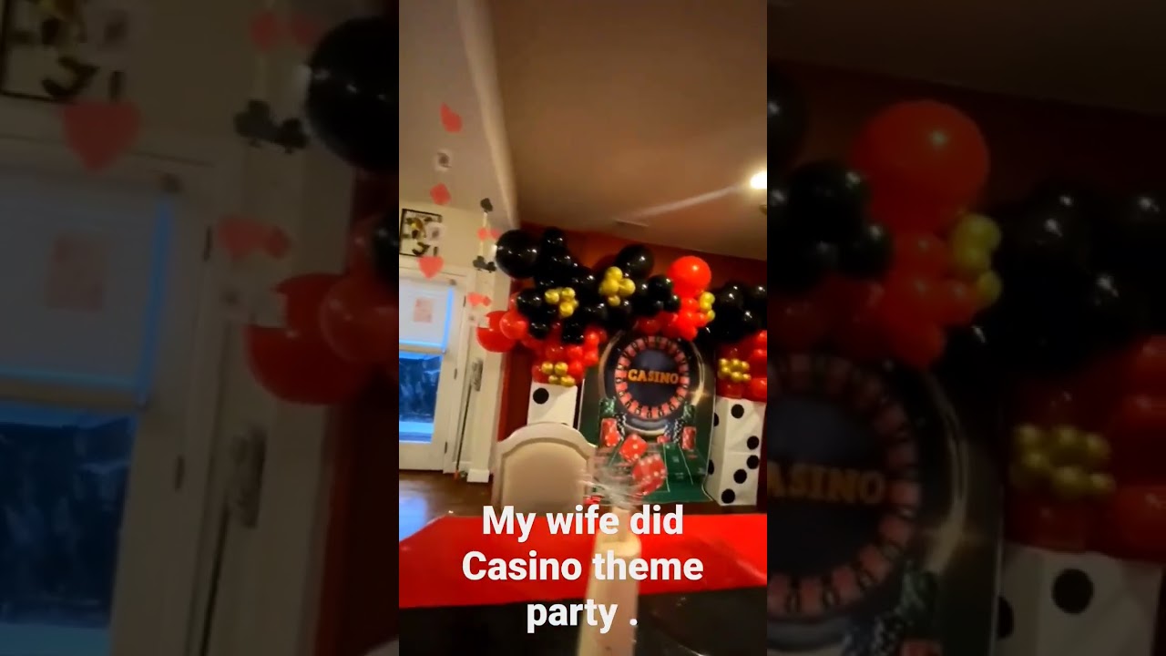 casino theme party  🎉 @trapgalval you can find her on Instagram.